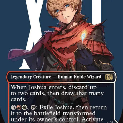 Joshua, Phoenix's Dominant (Borderless) (Surge Foil) [FINAL FANTASY]