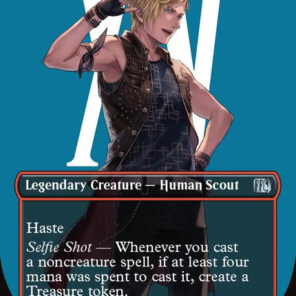Prompto Argentum (Borderless) (Surge Foil) [FINAL FANTASY]