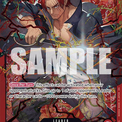 Shanks (OP09-001) [Starter Deck: Red Shanks]