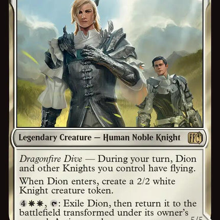 Dion, Bahamut's Dominant // Bahamut, Warden of Light [FINAL FANTASY]