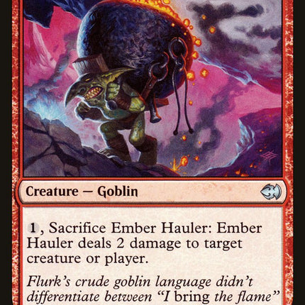 Ember Hauler [Duel Decks: Merfolk vs. Goblins]