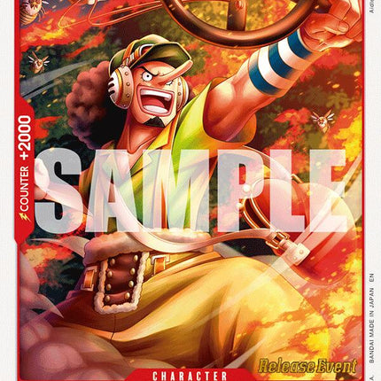 Usopp [A Fist of Divine Speed Release Event Cards]