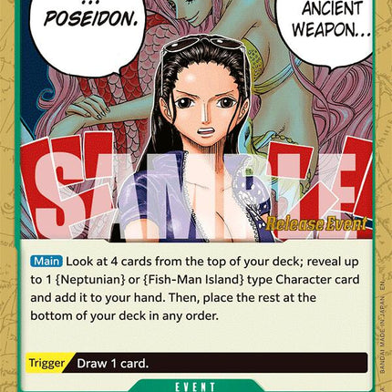 Ancient Weapon Poseidon [A Fist of Divine Speed Release Event Cards]