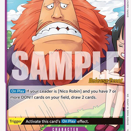 Jaguar.D.Saul [A Fist of Divine Speed Release Event Cards]
