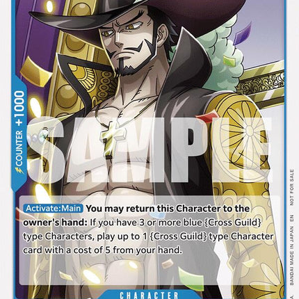 Dracule Mihawk (A Fist of Divine Speed Release Event) [One Piece Promotion Cards]