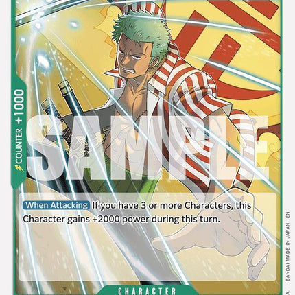 Roronoa Zoro (Reprint) [Starter Deck: GREEN Jewelry Bonney]