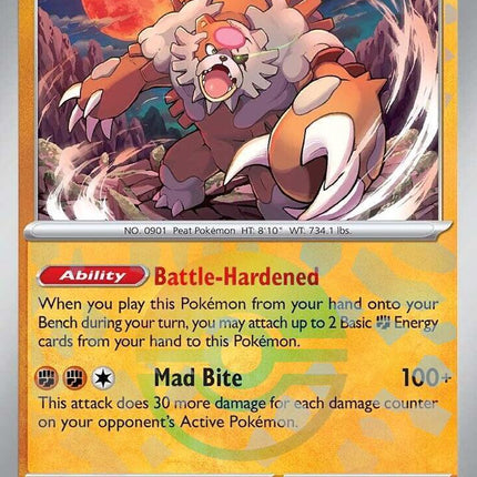 Bloodmoon Ursaluna (054/131) (Poke Ball Pattern) [Scarlet & Violet: Prismatic Evolutions]