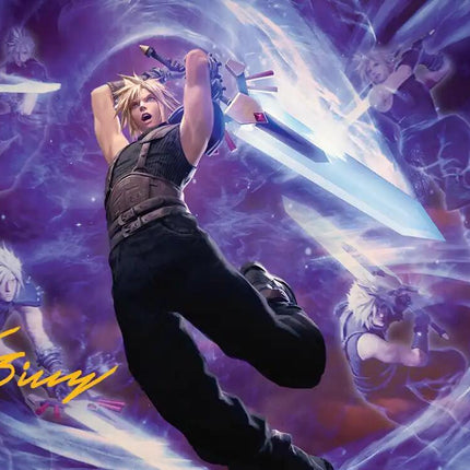 Cloud's Limit Break Art Card (Gold-Stamped Signature) [FINAL FANTASY Art Series]