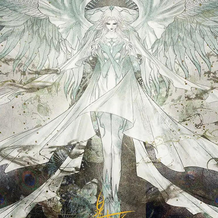 Hydaelyn, the Mothercrystal Art Card (Gold-Stamped Signature) [FINAL FANTASY Art Series]