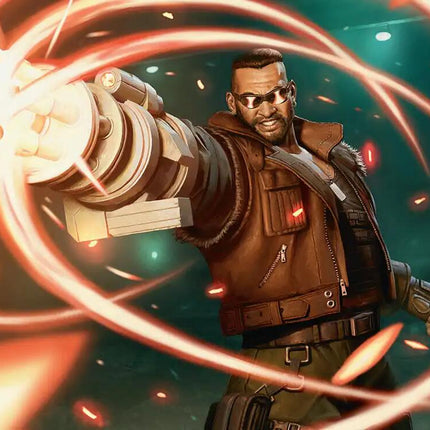 Barret Wallace Art Card (Gold-Stamped Planeswalker Symbol) [FINAL FANTASY Art Series]