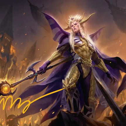 The Emperor of Palamecia Art Card (Gold-Stamped Signature) [FINAL FANTASY Art Series]