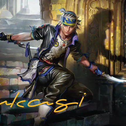 Locke Cole Art Card (Gold-Stamped Signature) [FINAL FANTASY Art Series]