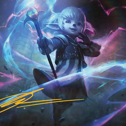 Shantotto, Tactician Magician Art Card (Gold-Stamped Signature) [FINAL FANTASY Art Series]
