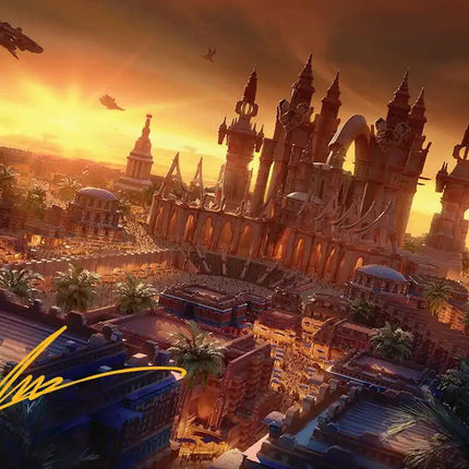 Rabanastre, Royal City Art Card (Gold-Stamped Signature) [FINAL FANTASY Art Series]