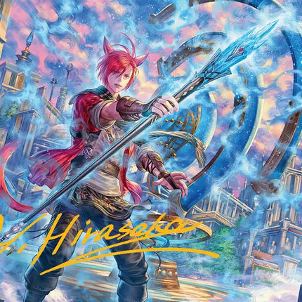 G'raha Tia, Scion Reborn Art Card (19) (Gold-Stamped Signature) [FINAL FANTASY Art Series]
