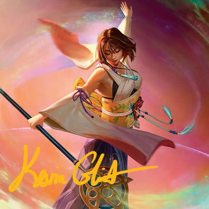 Yuna, Grand Summoner Art Card (Gold-Stamped Signature) [FINAL FANTASY Art Series]