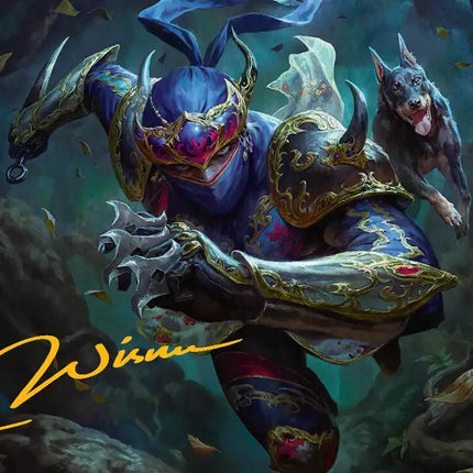 Shadow, Mysterious Assassin Art Card (Gold-Stamped Signature) [FINAL FANTASY Art Series]