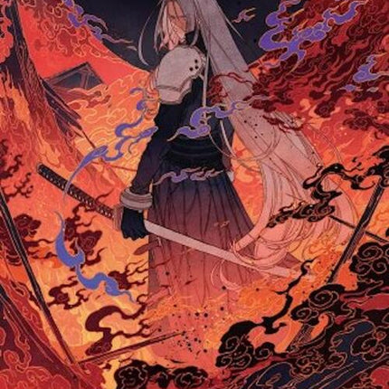 Nibelheim Aflame Art Card [FINAL FANTASY Art Series]