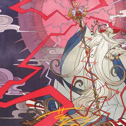 Summon: Esper Ramuh Art Card (Gold-Stamped Signature) [FINAL FANTASY Art Series]