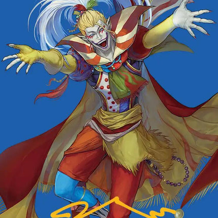 Kefka, Court Mage Art Card (Gold-Stamped Signature) [FINAL FANTASY Art Series]