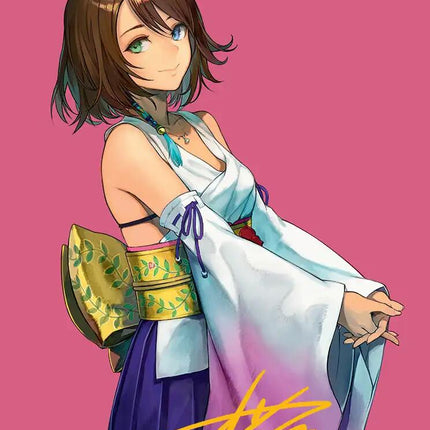 Yuna, Hope of Spira Art Card (Gold-Stamped Signature) [FINAL FANTASY Art Series]