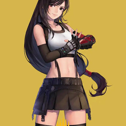 Tifa, Martial Artist Art Card (Gold-Stamped Planeswalker Symbol) [FINAL FANTASY Art Series]
