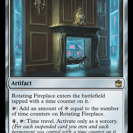 Rotating Fireplace (Surge Foil) [Doctor Who]