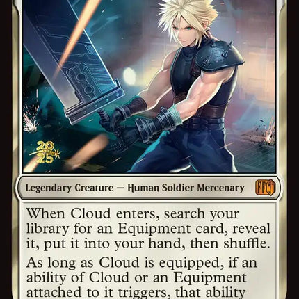 Cloud, Midgar Mercenary [FINAL FANTASY Prerelease Promo]
