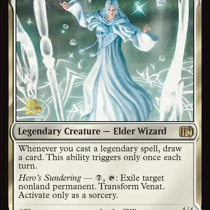 Venat, Heart of Hydaelyn // Hydaelyn, the Mothercrystal [FINAL FANTASY Prerelease Promo]