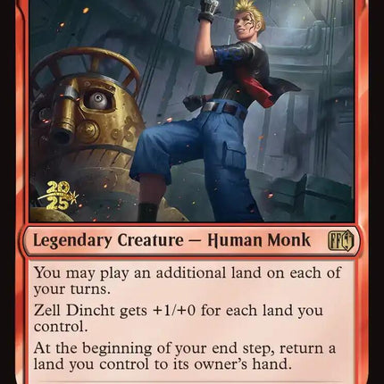Zell Dincht [FINAL FANTASY Prerelease Promo]