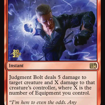 Judgment Bolt [FINAL FANTASY Prerelease Promo]
