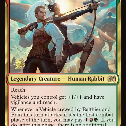 Balthier and Fran [FINAL FANTASY Prerelease Promo]