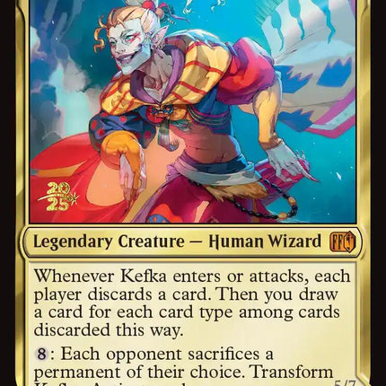 Kefka, Court Mage // Kefka, Ruler of Ruin [FINAL FANTASY Prerelease Promo]