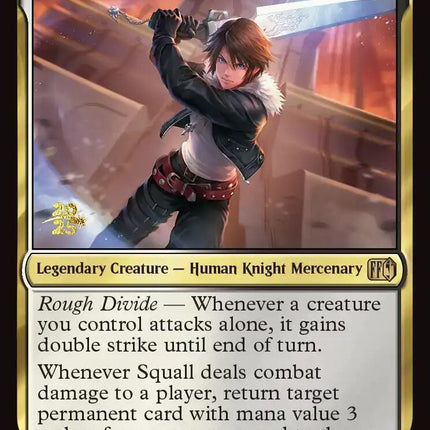 Squall, SeeD Mercenary [FINAL FANTASY Prerelease Promo]