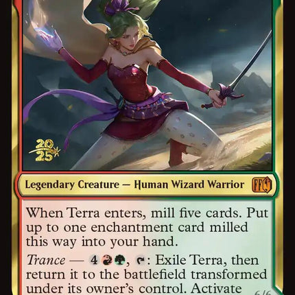 Terra, Magical Adept // Esper Terra [FINAL FANTASY Prerelease Promo]