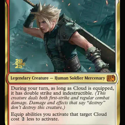 Cloud, Planet's Champion [FINAL FANTASY Prerelease Promo]