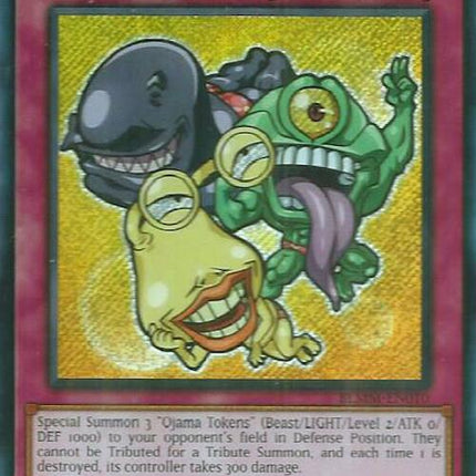 Ojama Trio [BLMM-EN010] Secret Rare