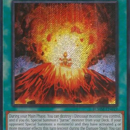 Jurrac Volcano [BLMM-EN019] Secret Rare