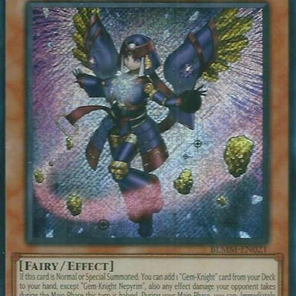 Gem-Knight Nepyrim [BLMM-EN021] Secret Rare