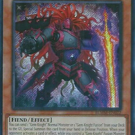 Gem-Knight Hollowcore [BLMM-EN022] Secret Rare