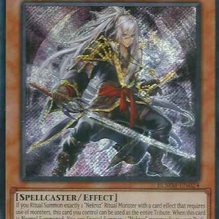 Avance, Swordsman of the Nekroz [BLMM-EN024] Secret Rare