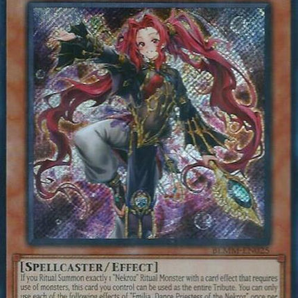 Emilia, Dance Priestess of the Nekroz [BLMM-EN025] Secret Rare