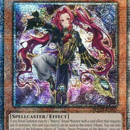 Emilia, Dance Priestess of the Nekroz (Starlight Rare) [BLMM-EN025] Starlight Rare