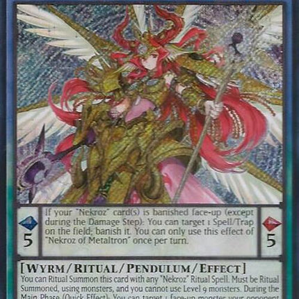 Nekroz of Metaltron [BLMM-EN026] Secret Rare