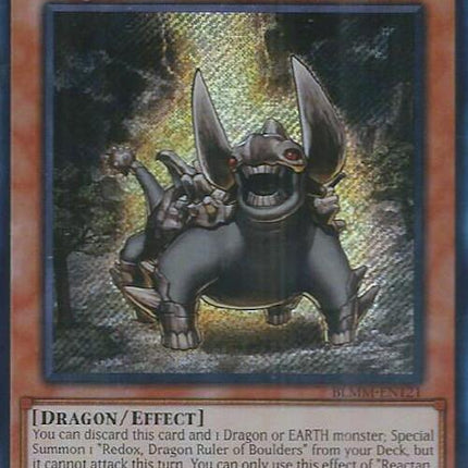 Reactan, Dragon Ruler of Pebbles [BLMM-EN121] Secret Rare