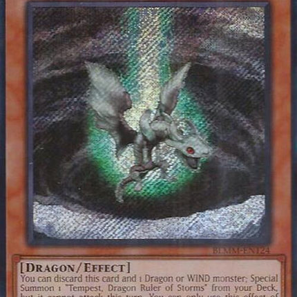 Lightning, Dragon Ruler of Drafts [BLMM-EN124] Secret Rare