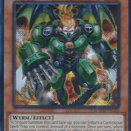 Dinomight Knight, the True Dracofighter [BLMM-EN126] Secret Rare