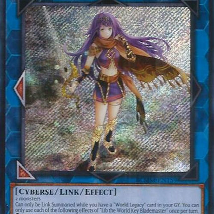 Lib the World Key Blademaster [BLMM-EN159] Secret Rare
