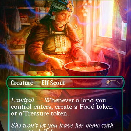 La abuela, siempre generosa - Tireless Provisioner (Rainbow Foil) [Secret Lair Drop Series]