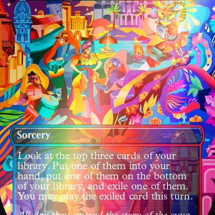 La danza del pueblo - Expressive Iteration (Rainbow Foil) [Secret Lair Drop Series]